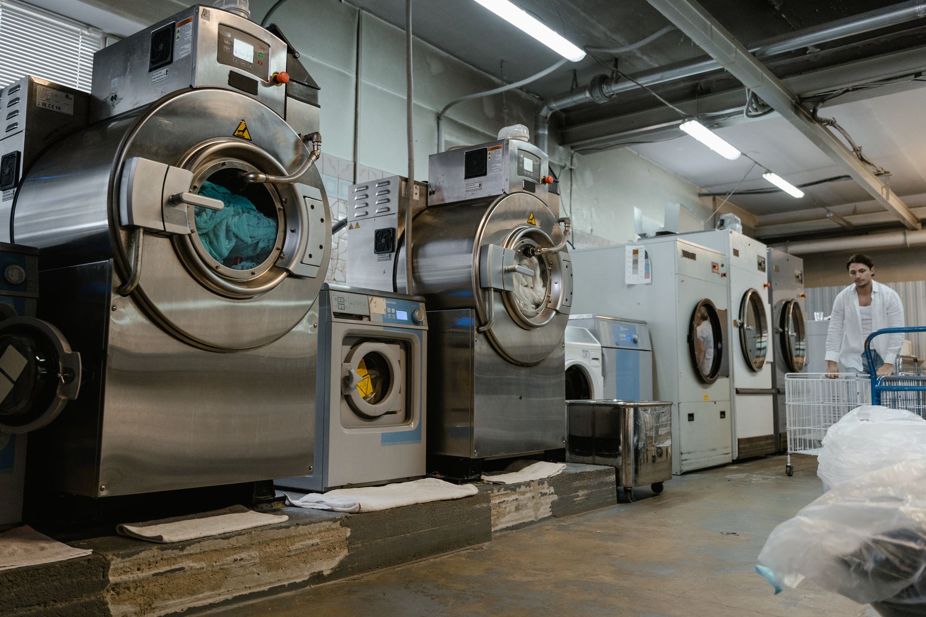 Blanchisserie industrielle à Vénissieux